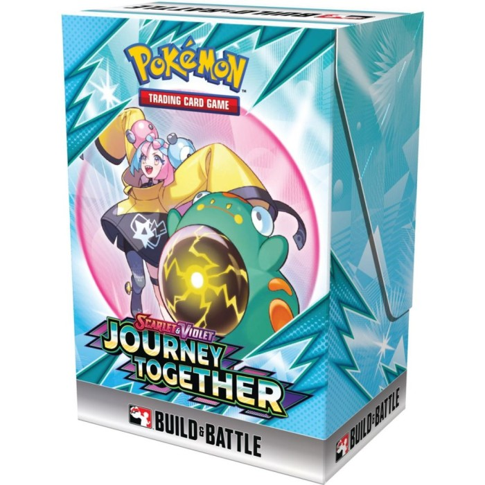 Scarlet & Violet Journey Together Build & Battle Box Display（Releases 4/11/25 Subject to change.）