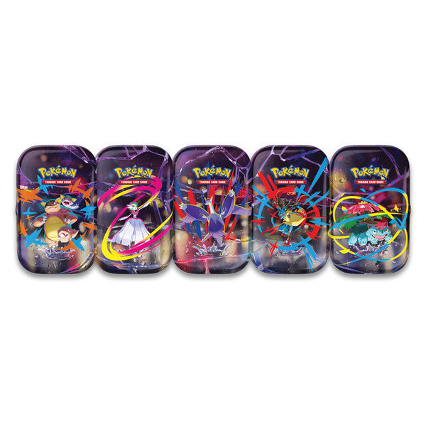 Pokémon Mega Heroes Mini Tin Display (10)